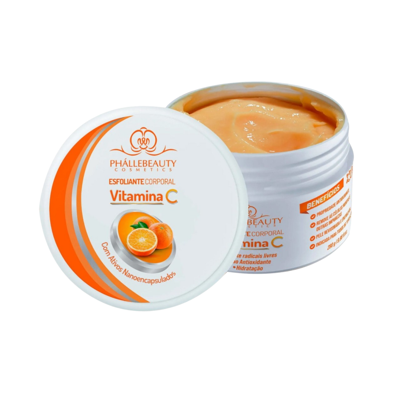 ESFOLIANTE CORPORAL VITAMINA C 280G PHALLEBEAUTY