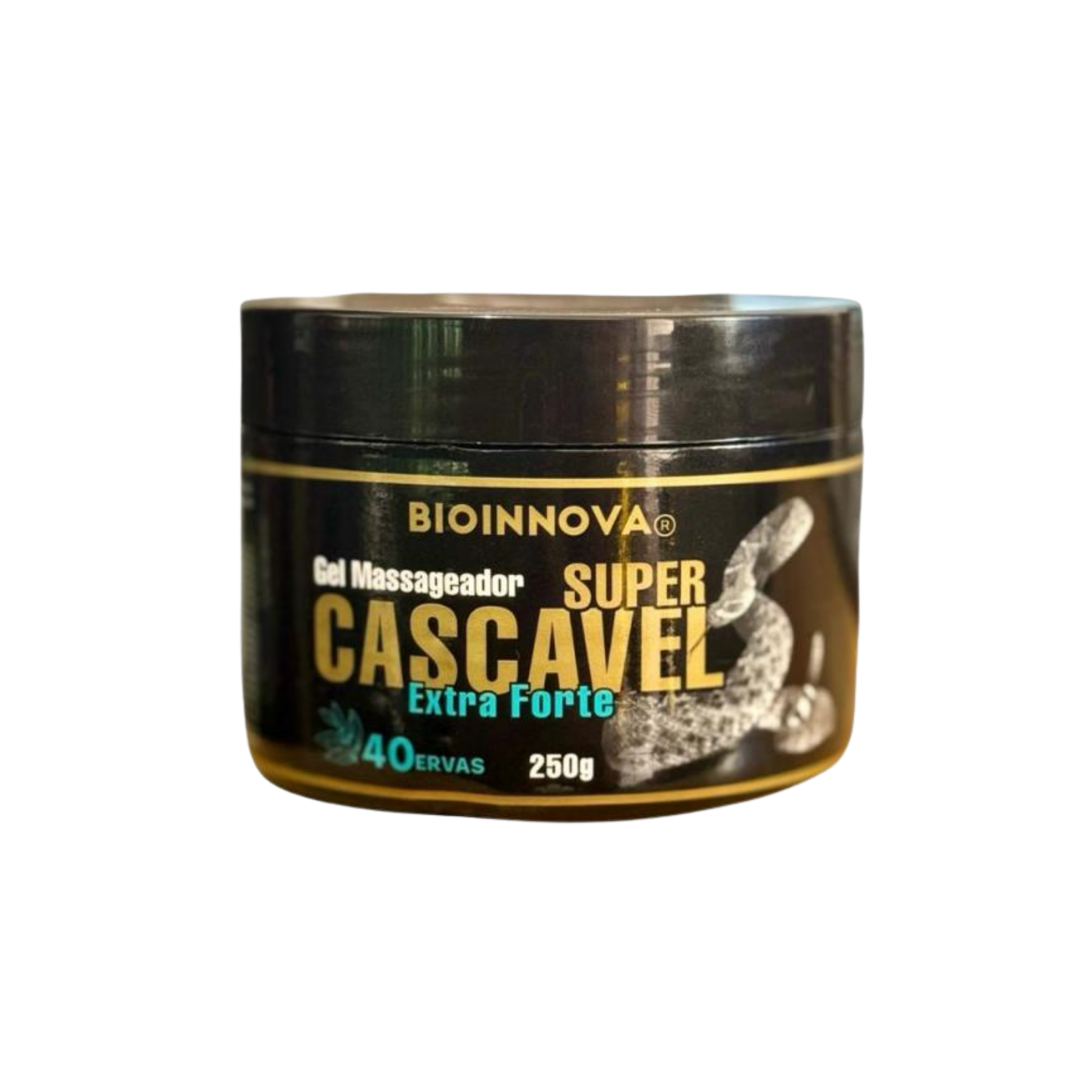 GEL MAS. CASCAVEL SUPER EXTRA FORTE 40 ERVAS BIOINNOVA