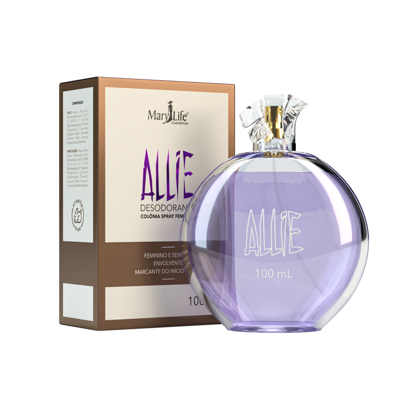 DEO COL. DES. ALLIE MARY LIFE 100ML
