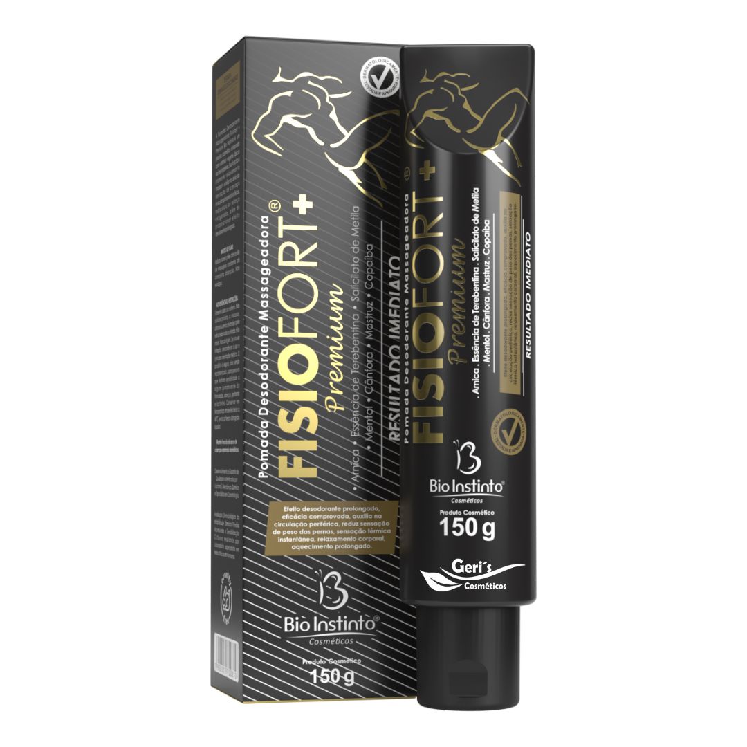 POMADA MASSAG. FISIOFORT PREMIUM 150G FRASN. BIO INSTINTO