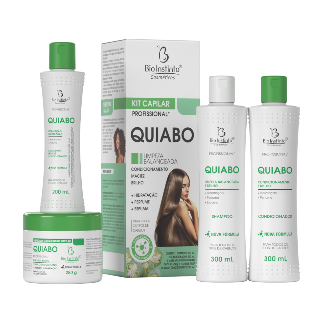 KIT CAPILAR QUIABO BIO INSTINTO