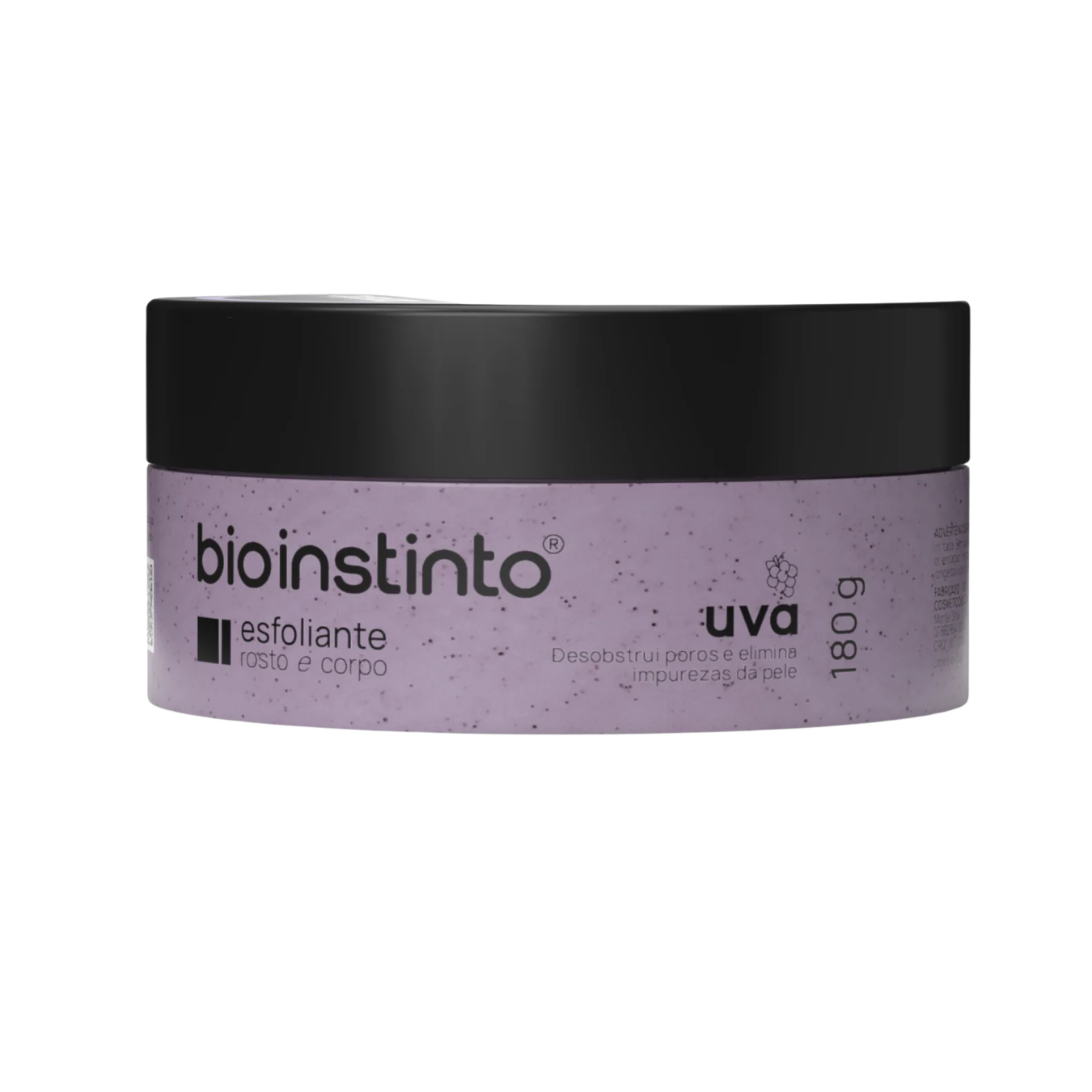 ESFOLIANTE ROSTO E CORPO UVA BIO INSTINTO 180 G
