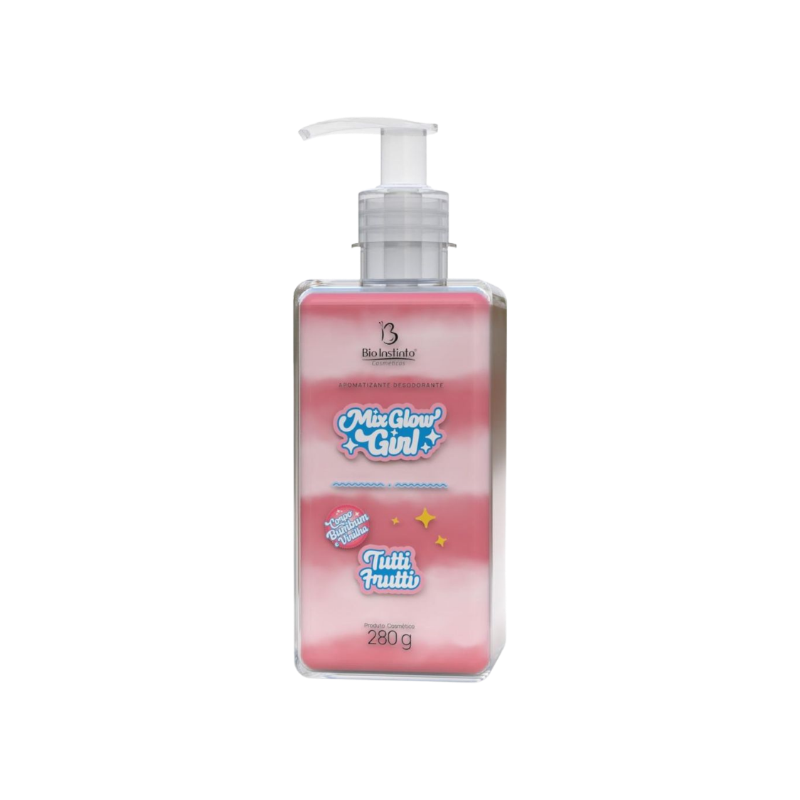 MIX GLOW GIRL AROMATIZANTE DESODORANTE TUTTI FRUTTI BIO INSTINTO 280 G