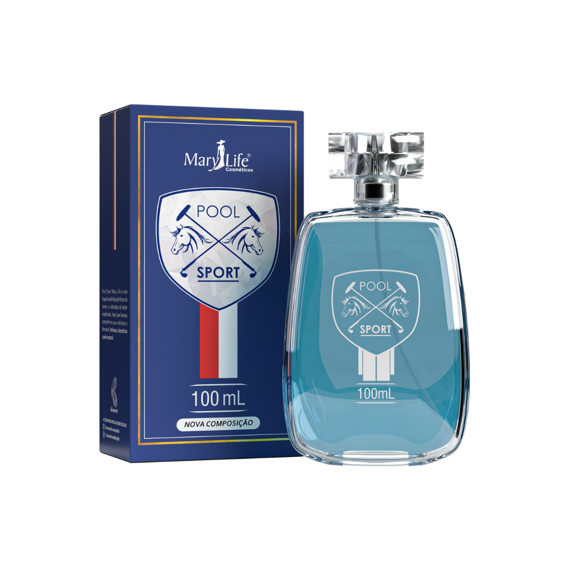 DEO COL. DES. POOL SPORT 100ML MARY LIFE
