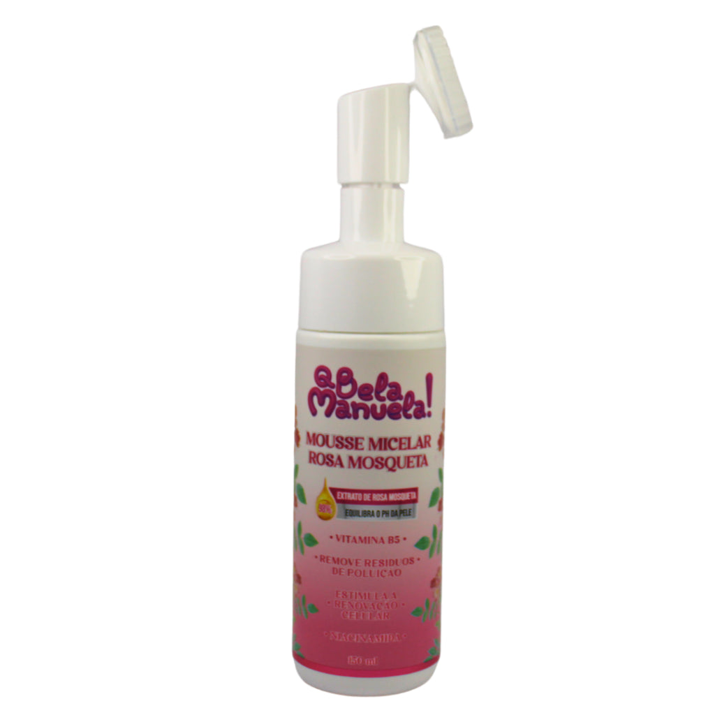 MOUSSE MICELAR ROSA MOSQUETA Q BELA MANUELA