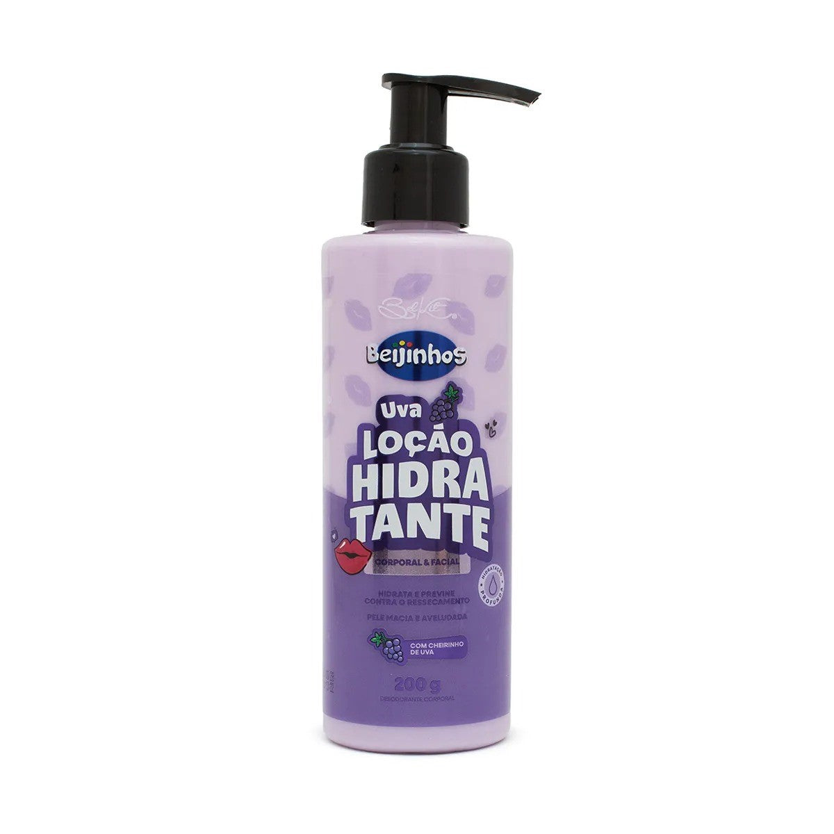 LOCAO HIDRATANTE BEIJINHOS UVA 200G BELKIT