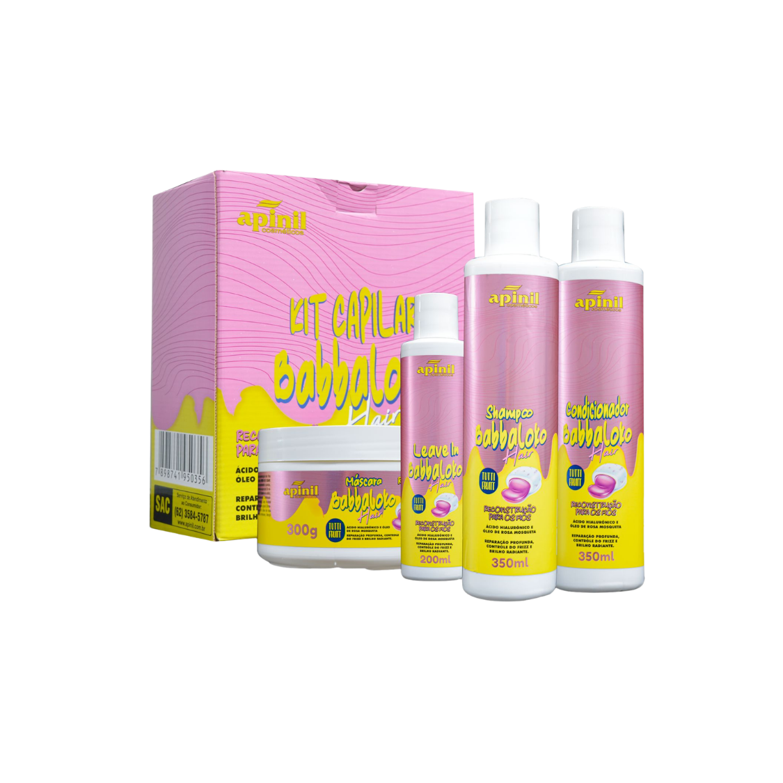 KIT CAPILAR BABBALOKO HAIR TUTTI-FRUTTI APINIL