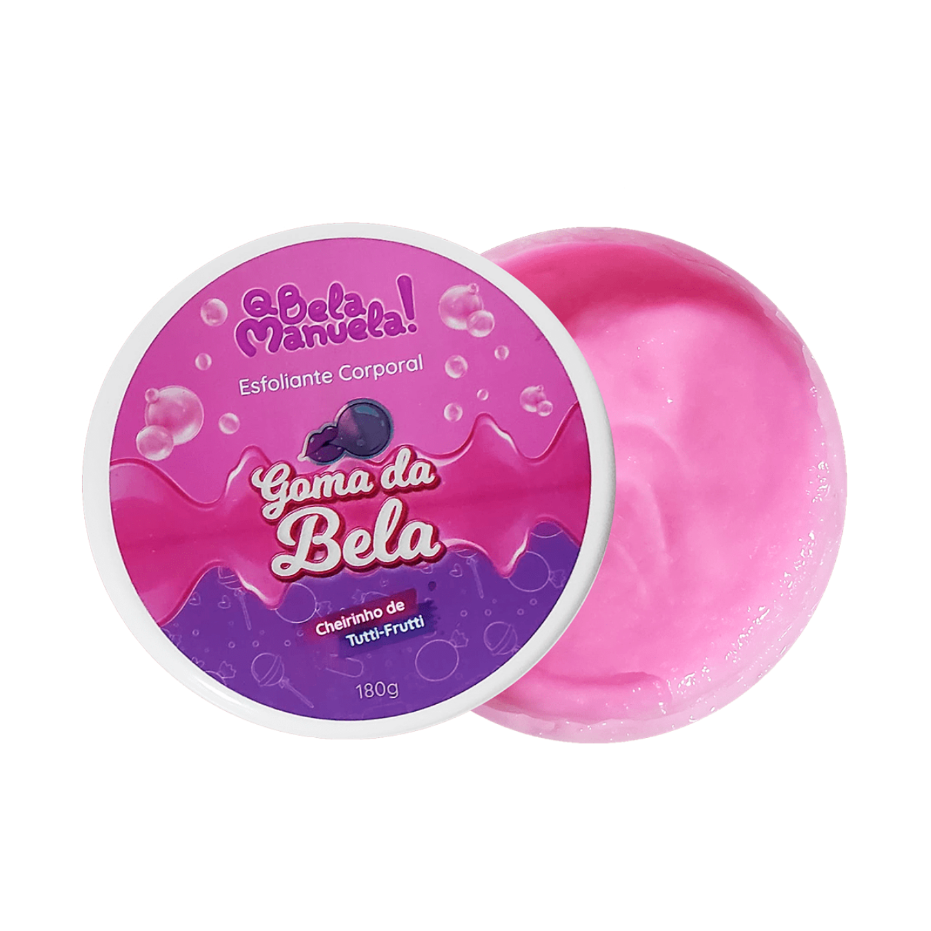 ESFOLIANTE CORPORAL GOMA DA BELA 180G Q BELLA MANUELA