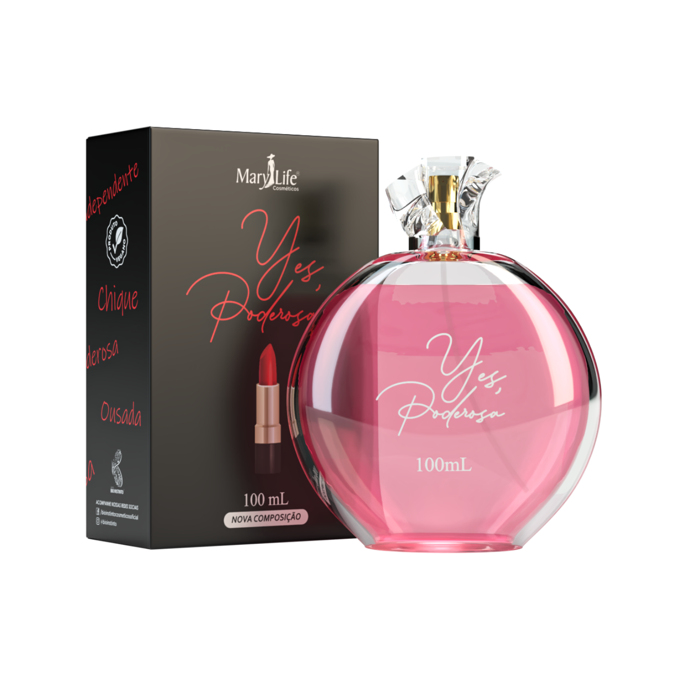 DEO COL. DES. YES PODEROSA MARY LIFE 100ML