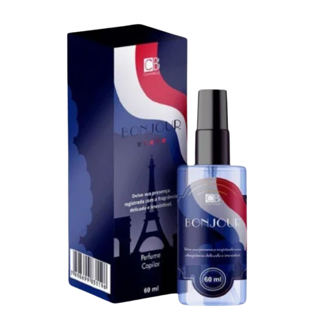 PERFUME CAPILAR BON JOUR 60ML CBB COSMÉTICOS