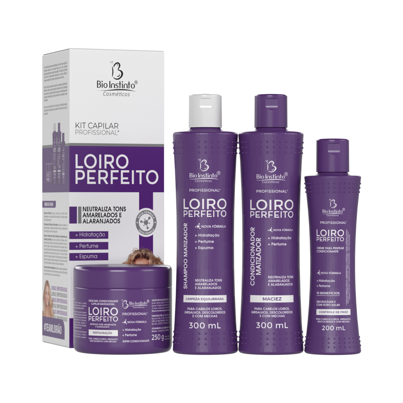 KIT CAPILAR LOIRO PERFEITO BIO INSTINTO