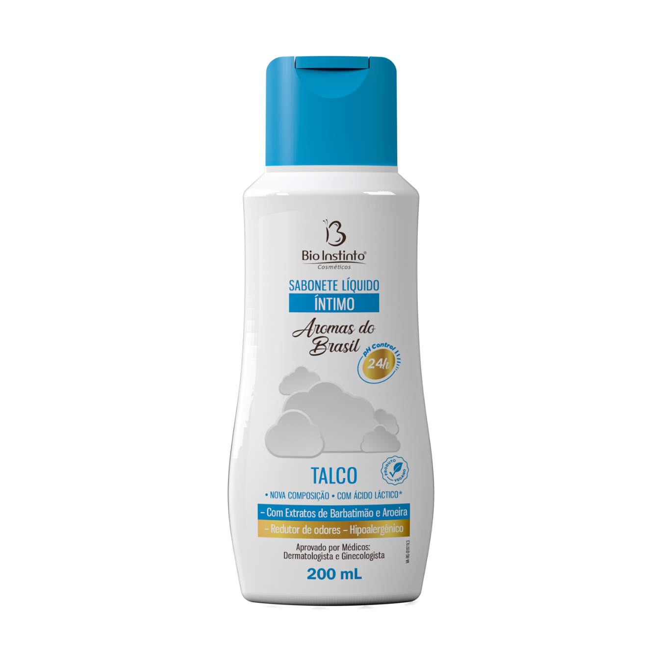 SAB. INT. AROMAS DO BR. TALCO 200ML BIO INSTINTO