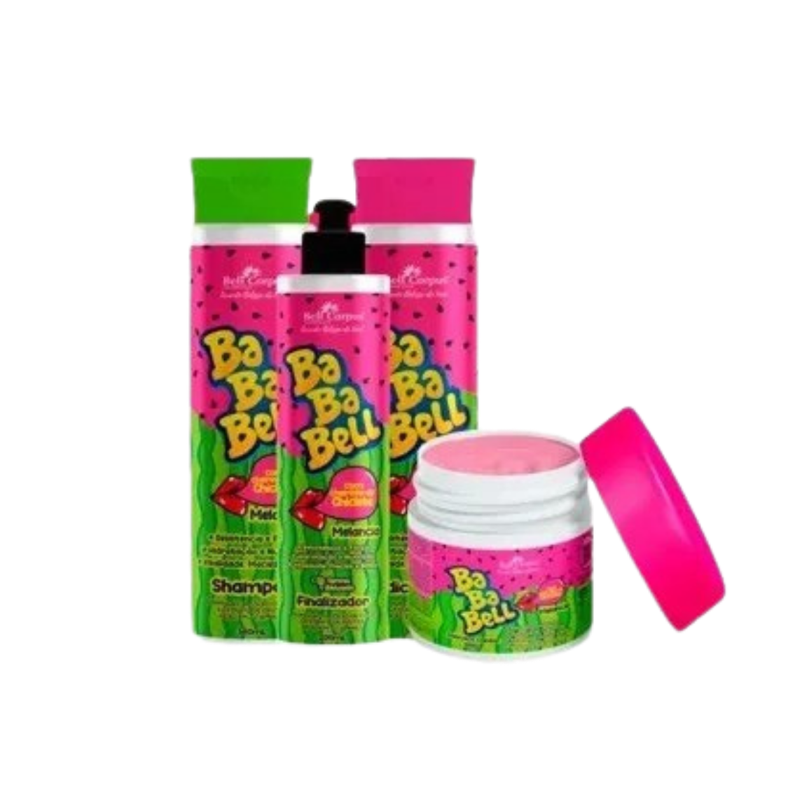 KIT CAP BABABELL MELANCIA 4X1 BELL CORPUS