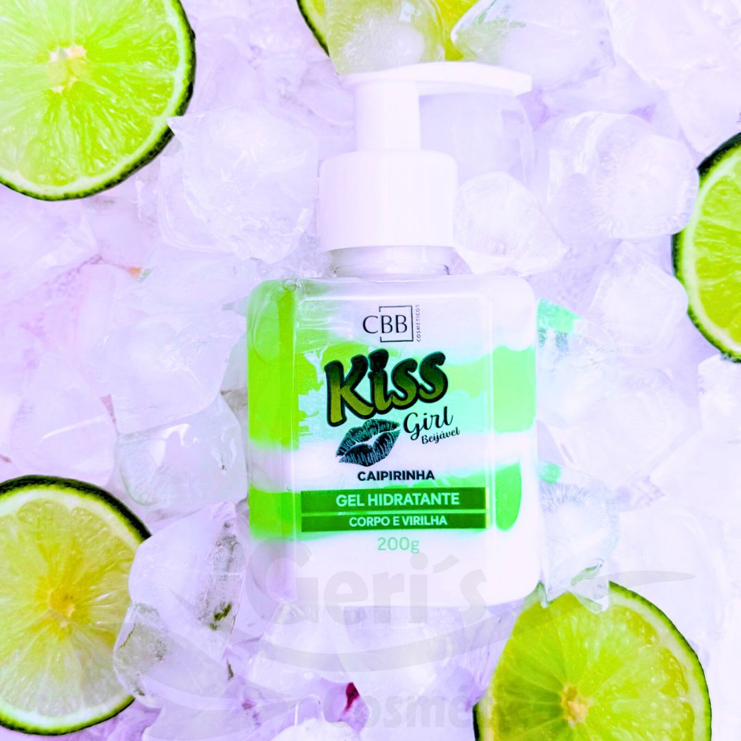 GEL HID. DE VIRILHA CAIPIRINHA KISS GIRL 200G CBB COSMÉTICOS