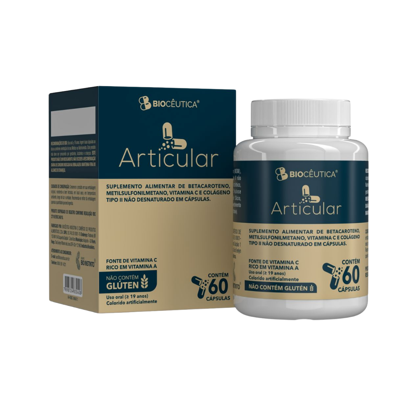 ARTICULAR SUPLEMENTO ALIMENTAR (60 CAPSULAS) BIOCEUTICA