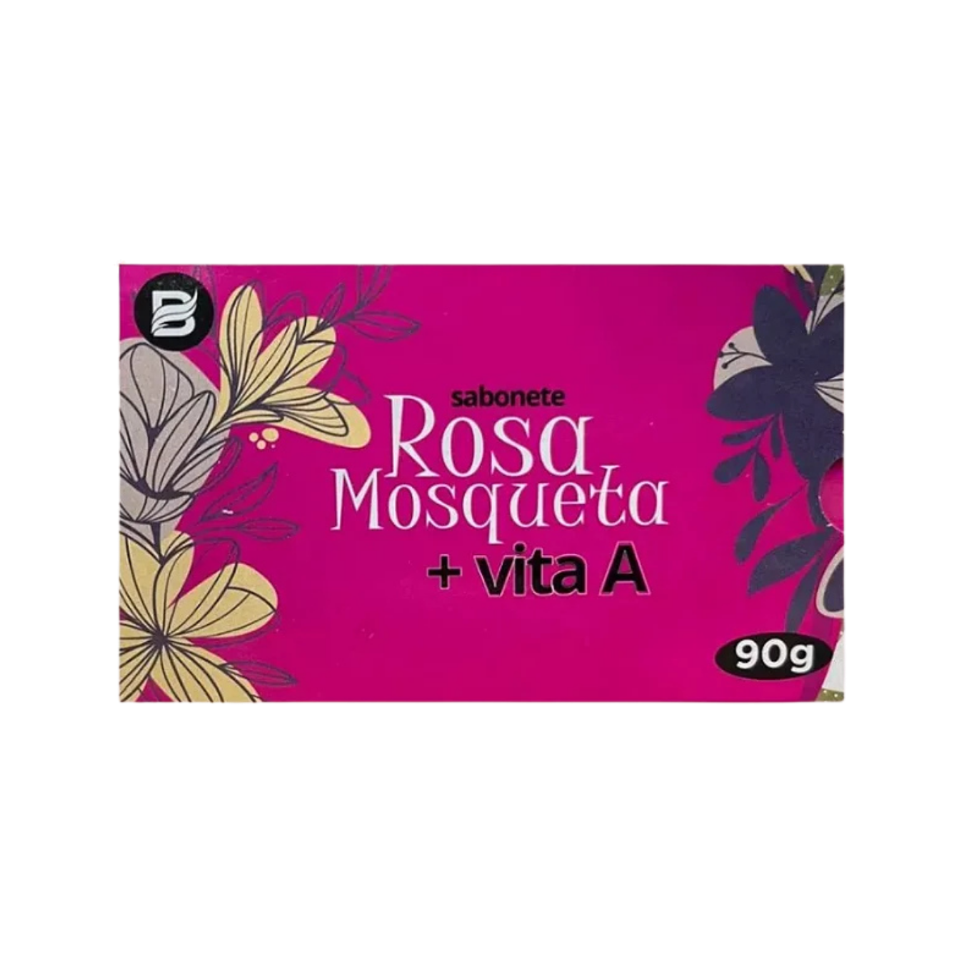 SABONETE BARRA ROSA MOSQUETA + VITA A 90G