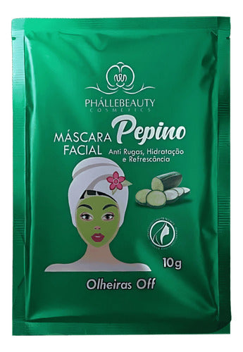 MASCARA FACIAL PEPINO SACHE 10G PHALLEBEAUTY