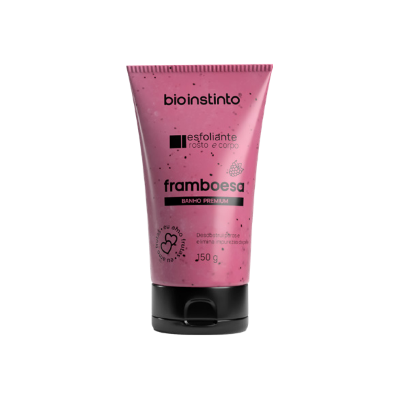 ESFOLIANTE ROSTO E CORPO FRAMBOESA BIO INSTINTO 150 G