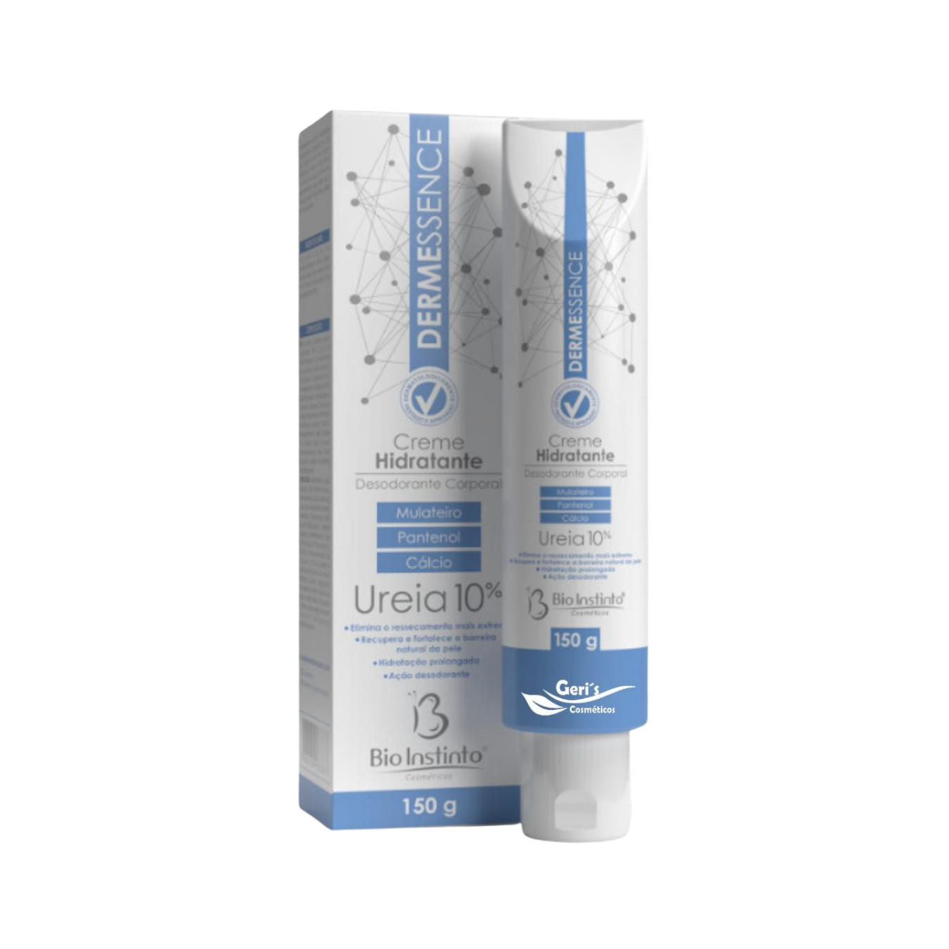 DERMESSENCE CREME HIDRATANTE DESODORANTE CORPORAL UREIA 10% BIO INSTINTO 150G