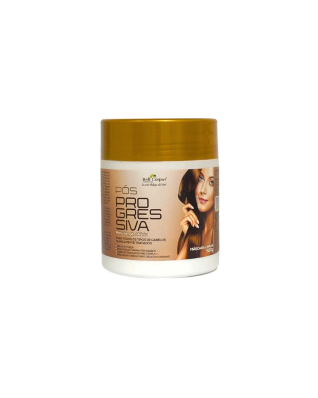 MASCARA CAPILAR POS PROGRESSIVA 500 GR BELL CORPUS