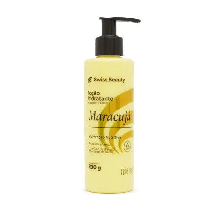 LOCAO HIDRATANTE MARACUJA 200G SWISS BEAUTY