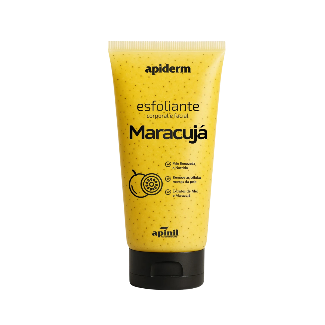 ESFOLIANTE CORPORAL E FACIAL MARACUJÁ 190G APINIL
