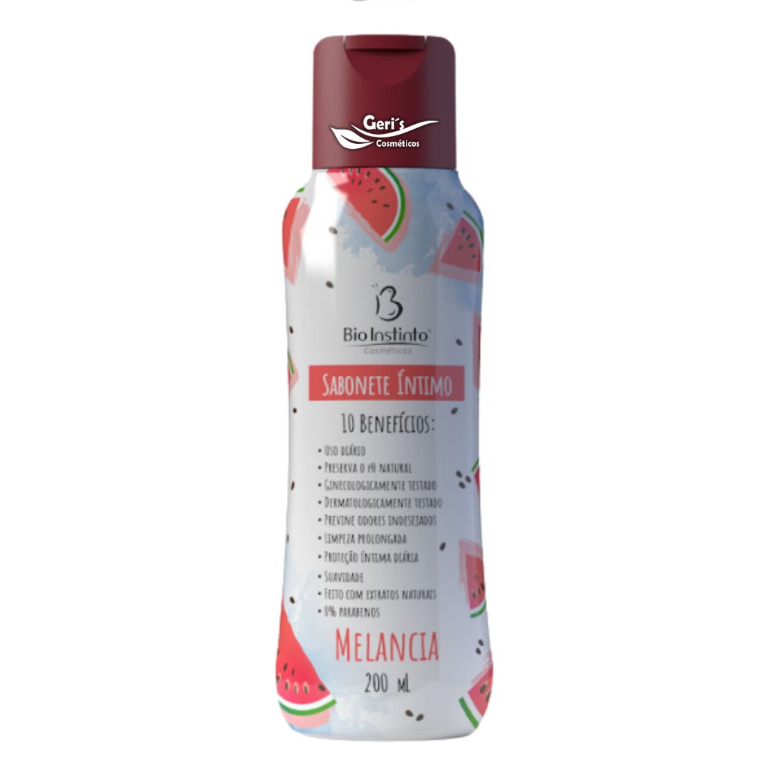 SABONETE INTIMO 10 BENEFICIOS MELANCIA 200ML BIO INSTINTO