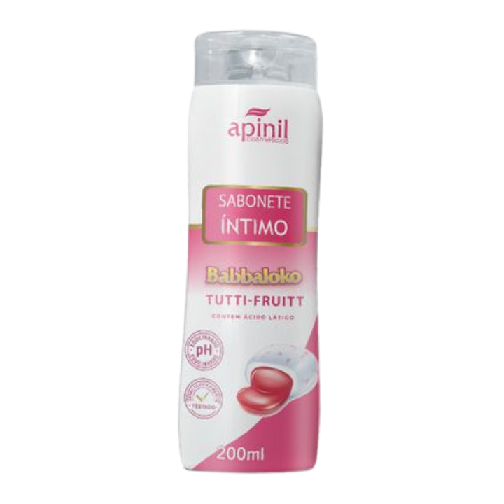 SABONETE ÍNTIMO BABBALOKO TUTTI-FRUITT 200ML APINIL