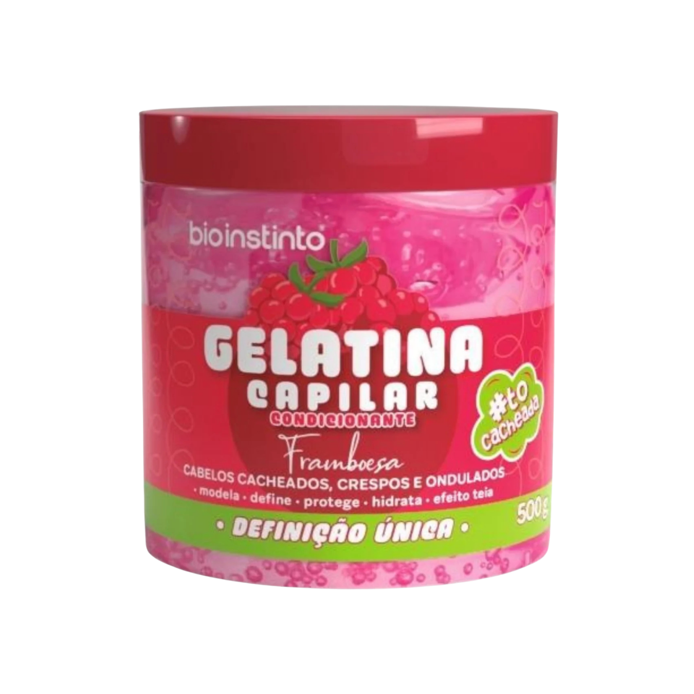 GELATINA CONDICIONANTE CAPILAR FRAMBOESA BIO INSTINTO 500 G