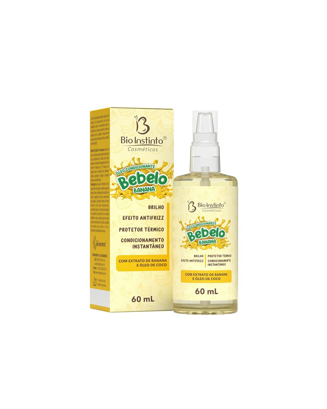 OLEO CONDICIONANTE BEBELO BANANA BIO INSTINTO 60 ML