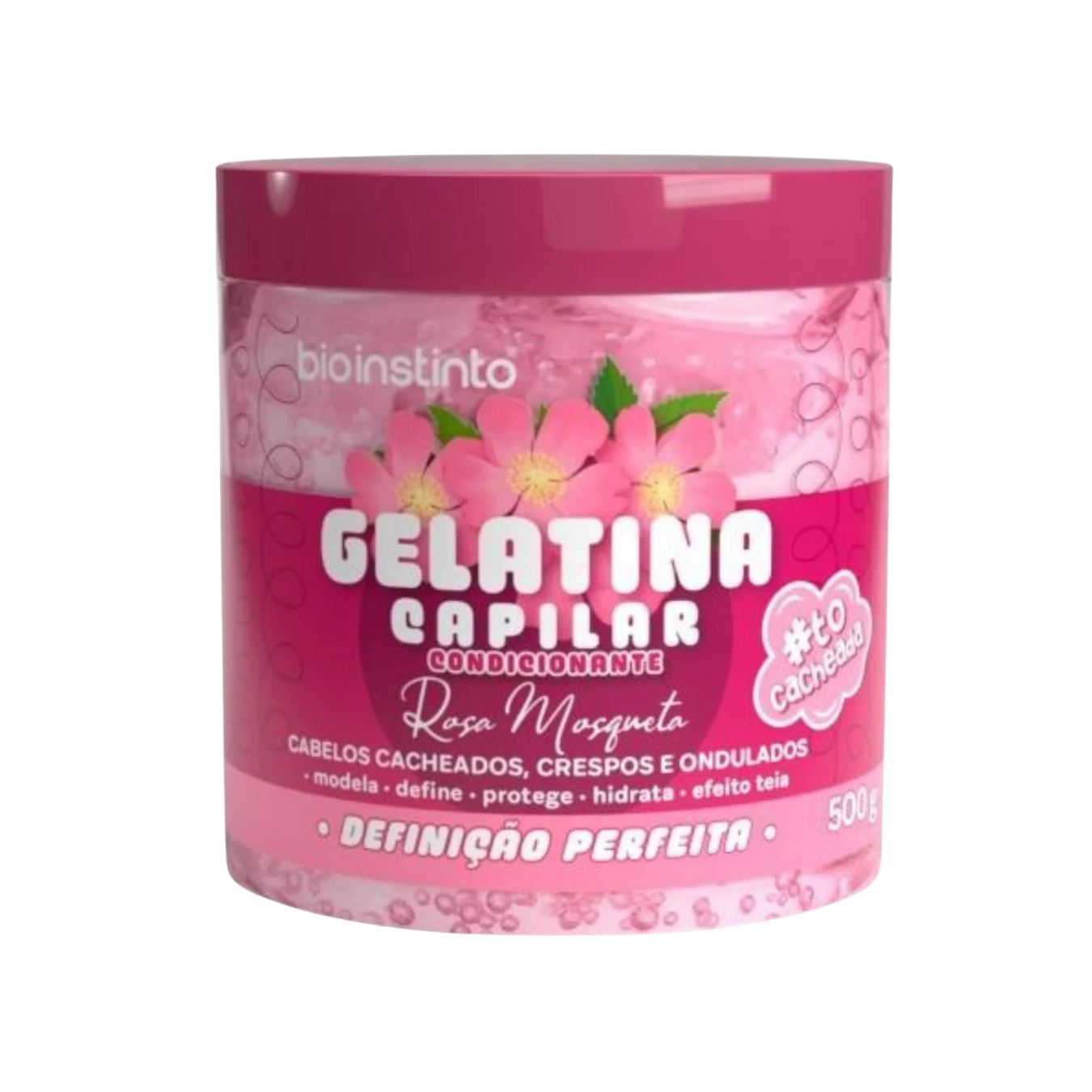 GELATINA CONDICIONANTE CAPILAR ROSA MOSQUETA BIO INSTINTO 500 G