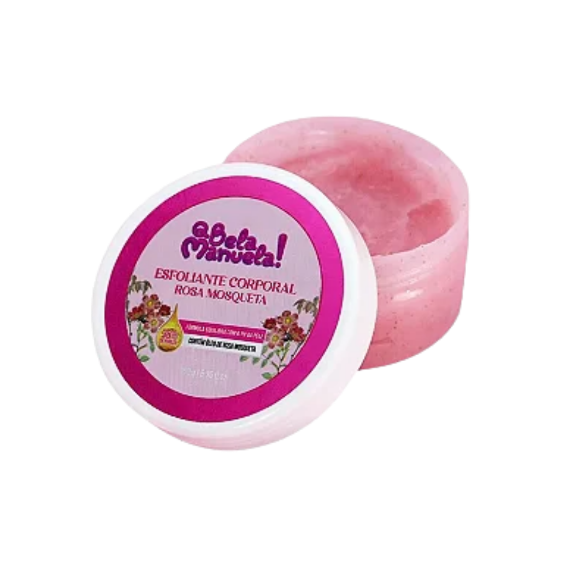 ESFOLIANTE CORPORAL ROSA MOSQUETA 180G Q BELLA MANUELA