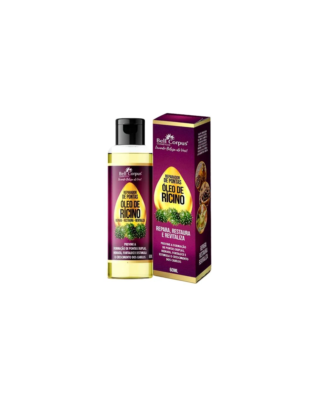 OLEO REPARADOR DE RICINO 60 ML BELL CORPUS