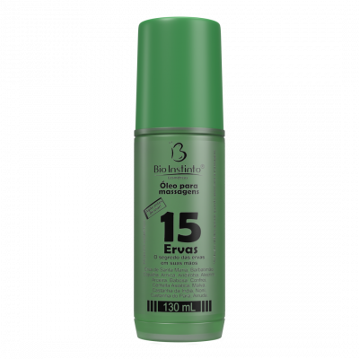 OLEO DES. MASSAGEADOR 15 ERVAS 130ML BIO INSTINTO