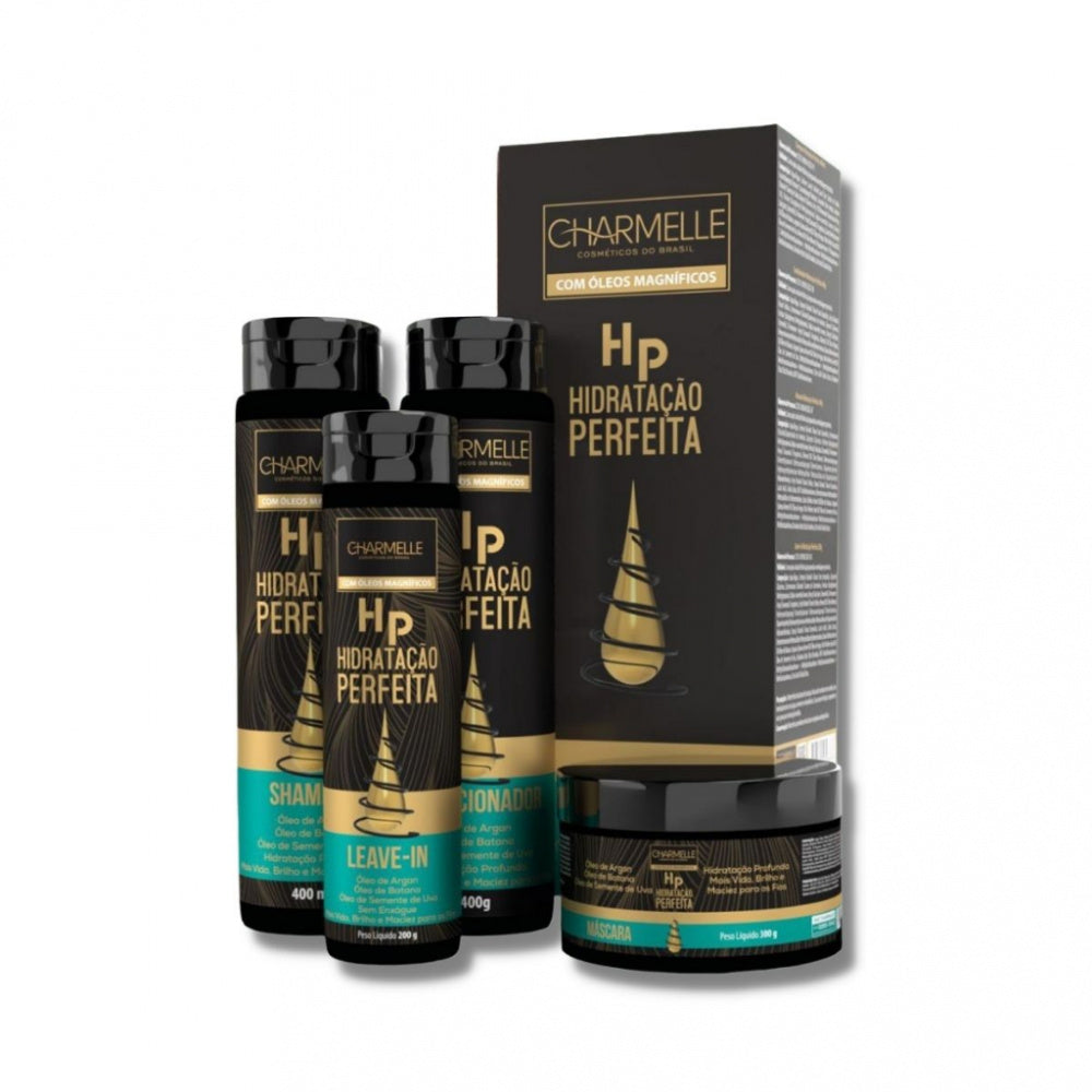 KIT HIDRATACAO PERFEITA CHARMELLE COSM.DO BRASIL