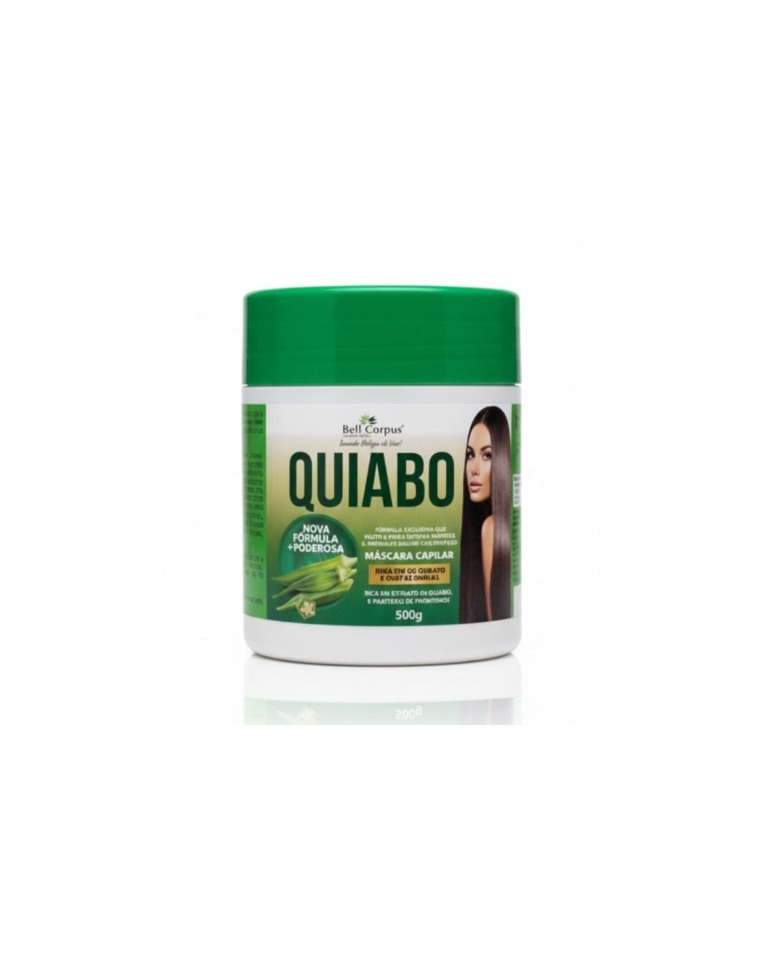 MASCARA CAPILAR QUIABO 500 BELLCORPUS