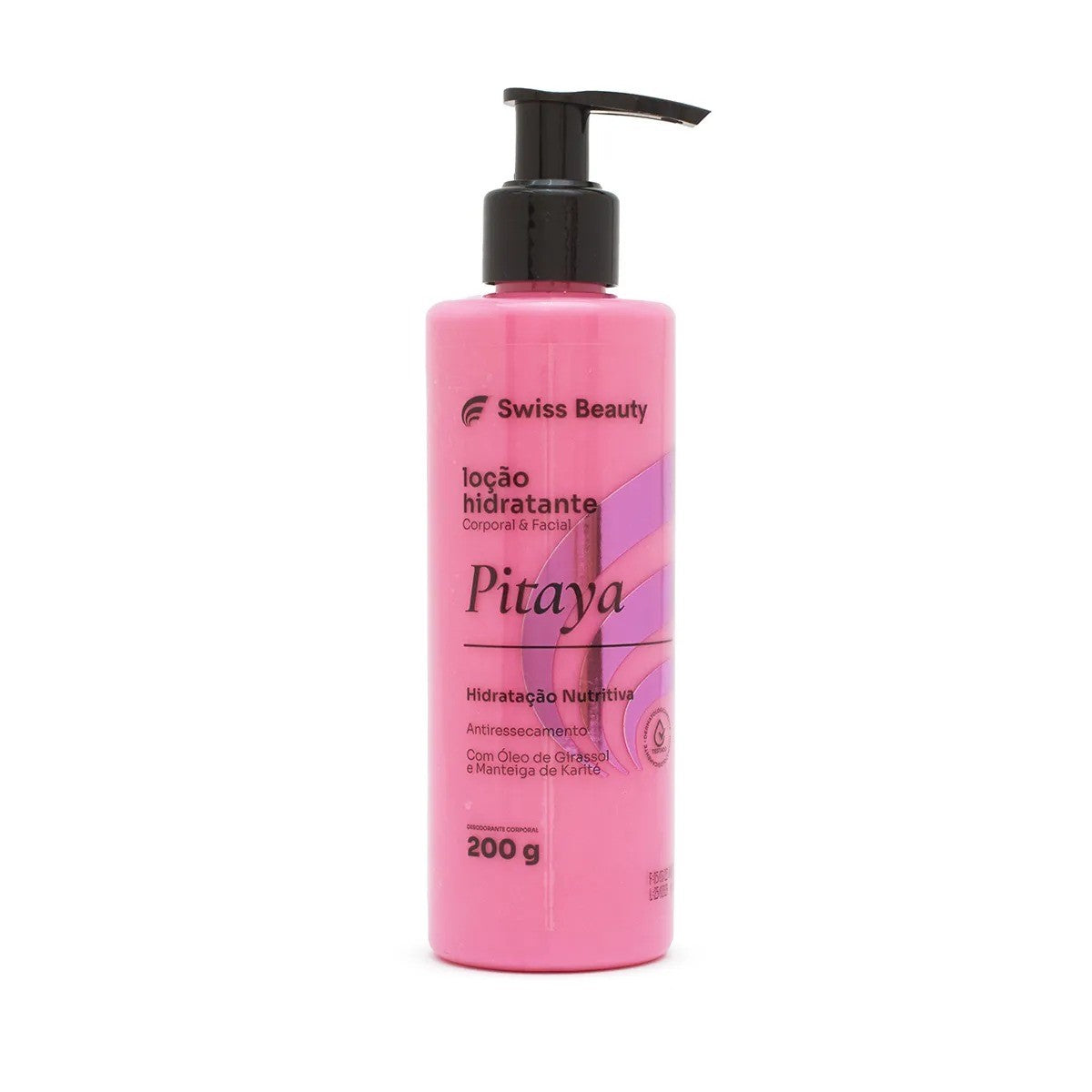 LOCAO HIDRATANTE PITAYA 200G SWISS BEAUTY