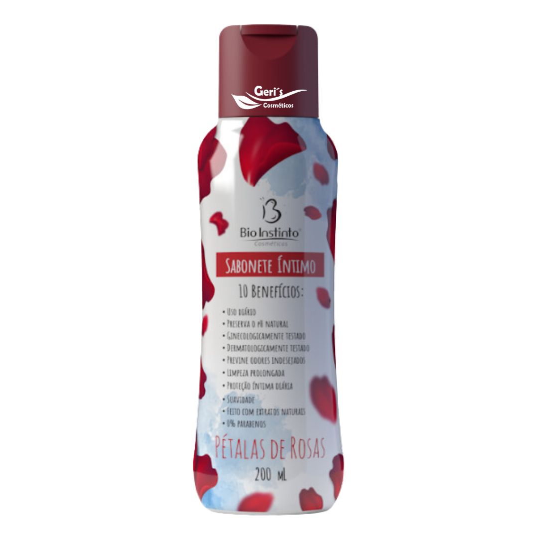 SABONETE INTIMO 10 BENEFICIOS PETALAS DE ROSAS 200ML BIO INSTINTO
