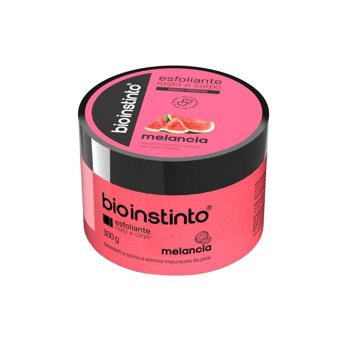 ESFOLIANTE ROSTO E CORPO MELANCIA BIO INSTINTO 300 G