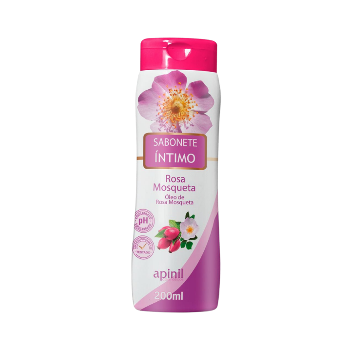 SABONETE INTIMO ROSA MOSQUETA 200ML APINIL