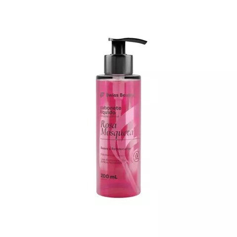 SABONETE ROSA MOSQUETA 200ML SWISS BEAUTY