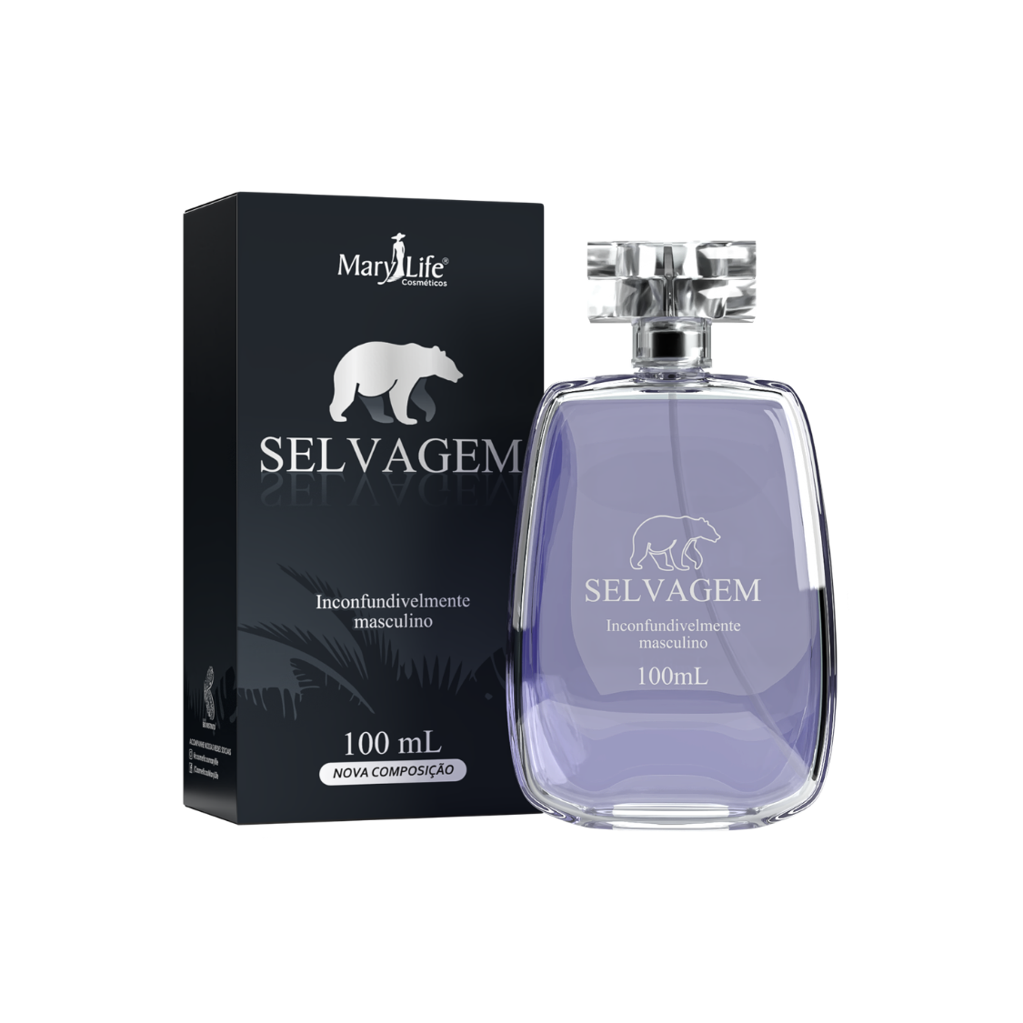 DEO COL. DES. SELVAGEM 100ML MARY LIFE