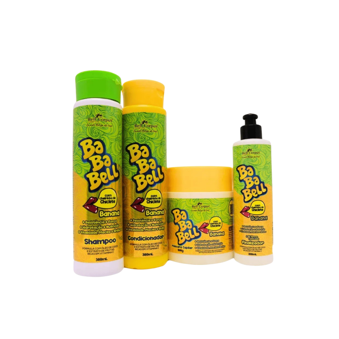 KIT CAP BABABELL BANANA 4X1 BELL CORPUS