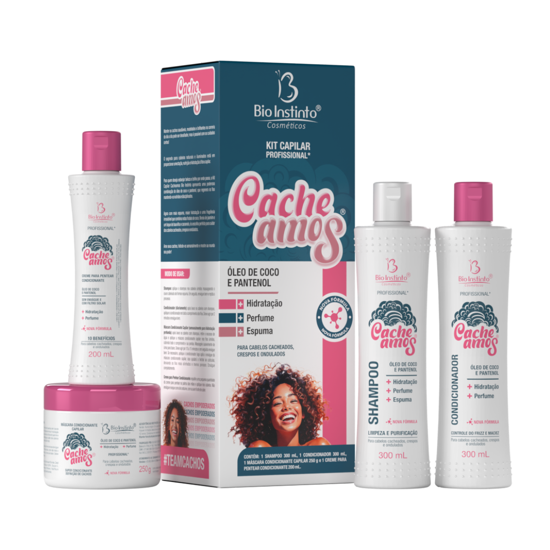 KIT CAPILAR CACHEAMOS BIO INSTINTO
