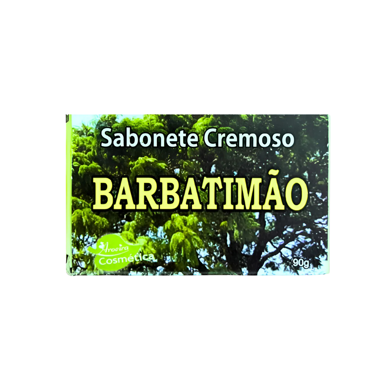 SAB. CREM. BARRA BARBATIMAO 90G AROEIRA COSMETICA