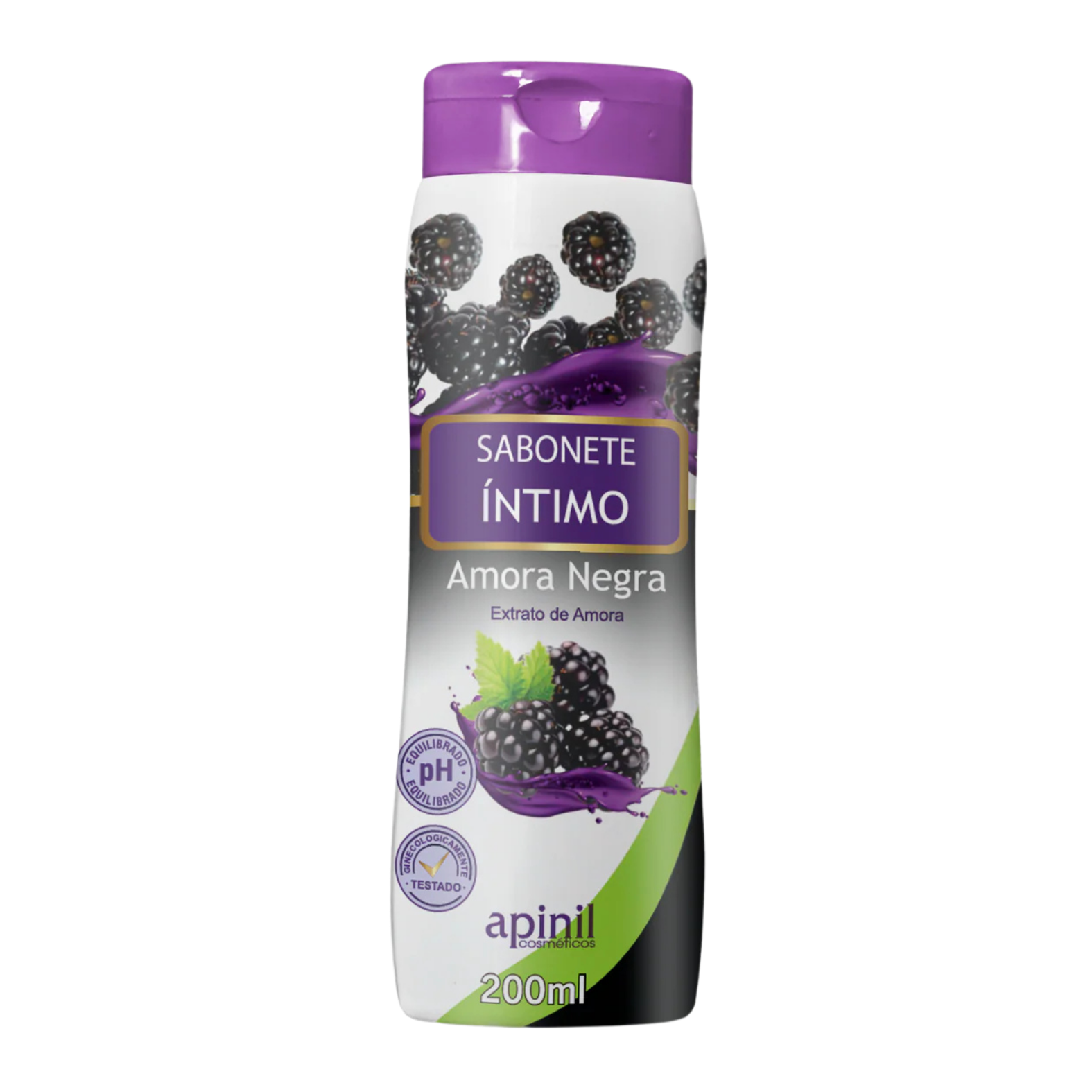 SABONETE INTIMO AMORA NEGRA 200 ML APINIL