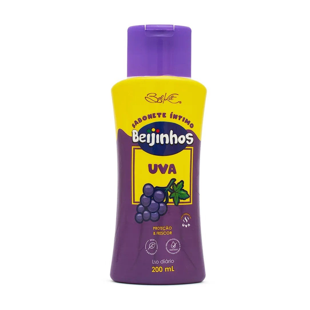 SABONETE INTIMO BEIJINHOS UVA 200ML BELKIT