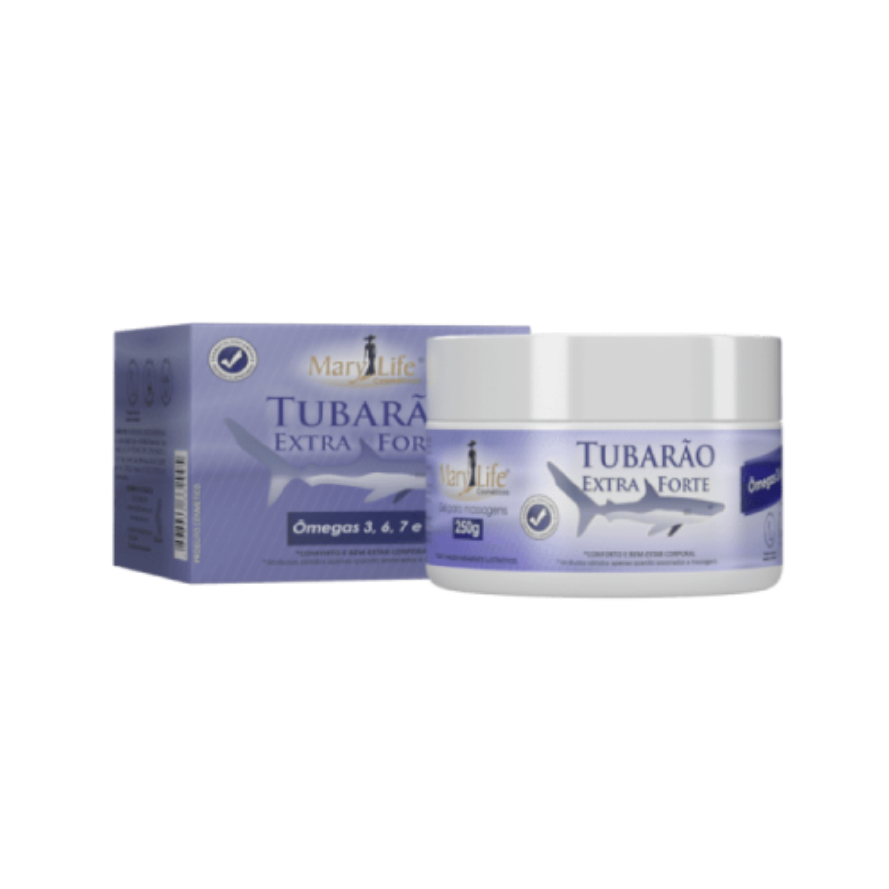 GEL DES. MAS. TUBARAO EXTRA FORTE 250G MARY LIFE