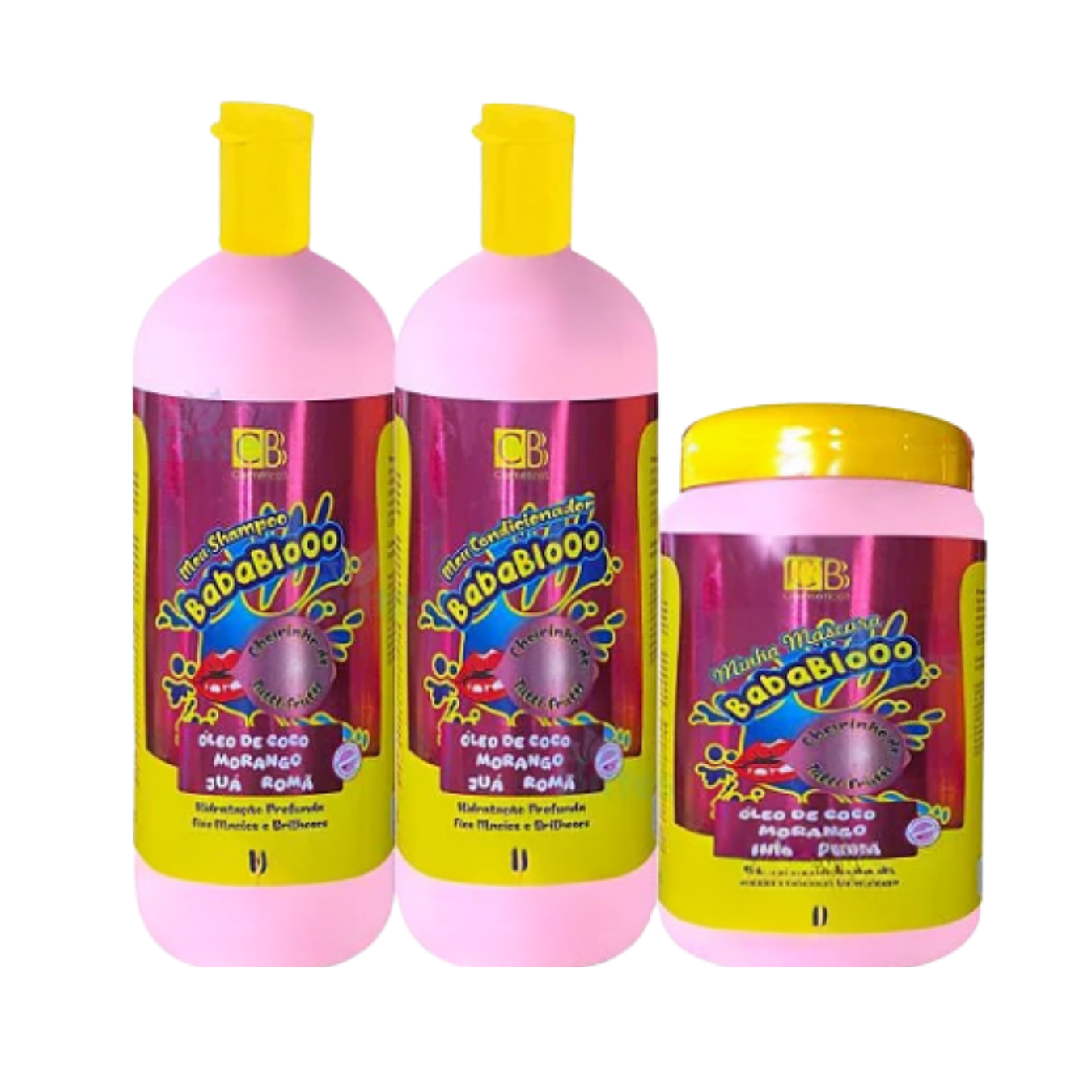 KIT 03 ITENS BABALOO 1L CBB SAN JULLY