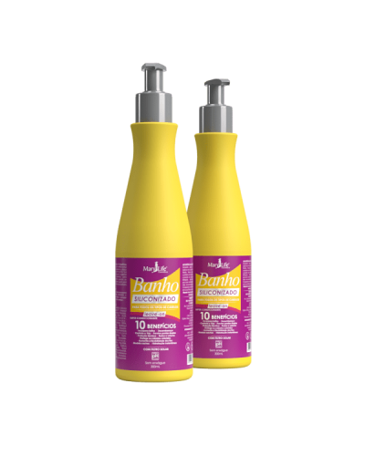 BANHO SILICONIZADO 10 BENEFICIOS 300ML MARY LIFE